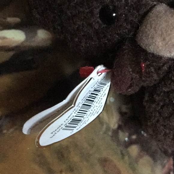 Beanie baby buffalo roam collectable western cabin birthday day Easter basket - Picture 2 of 5